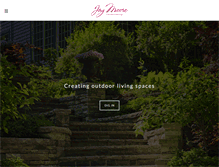 Tablet Screenshot of jaymoorelandscaping.com